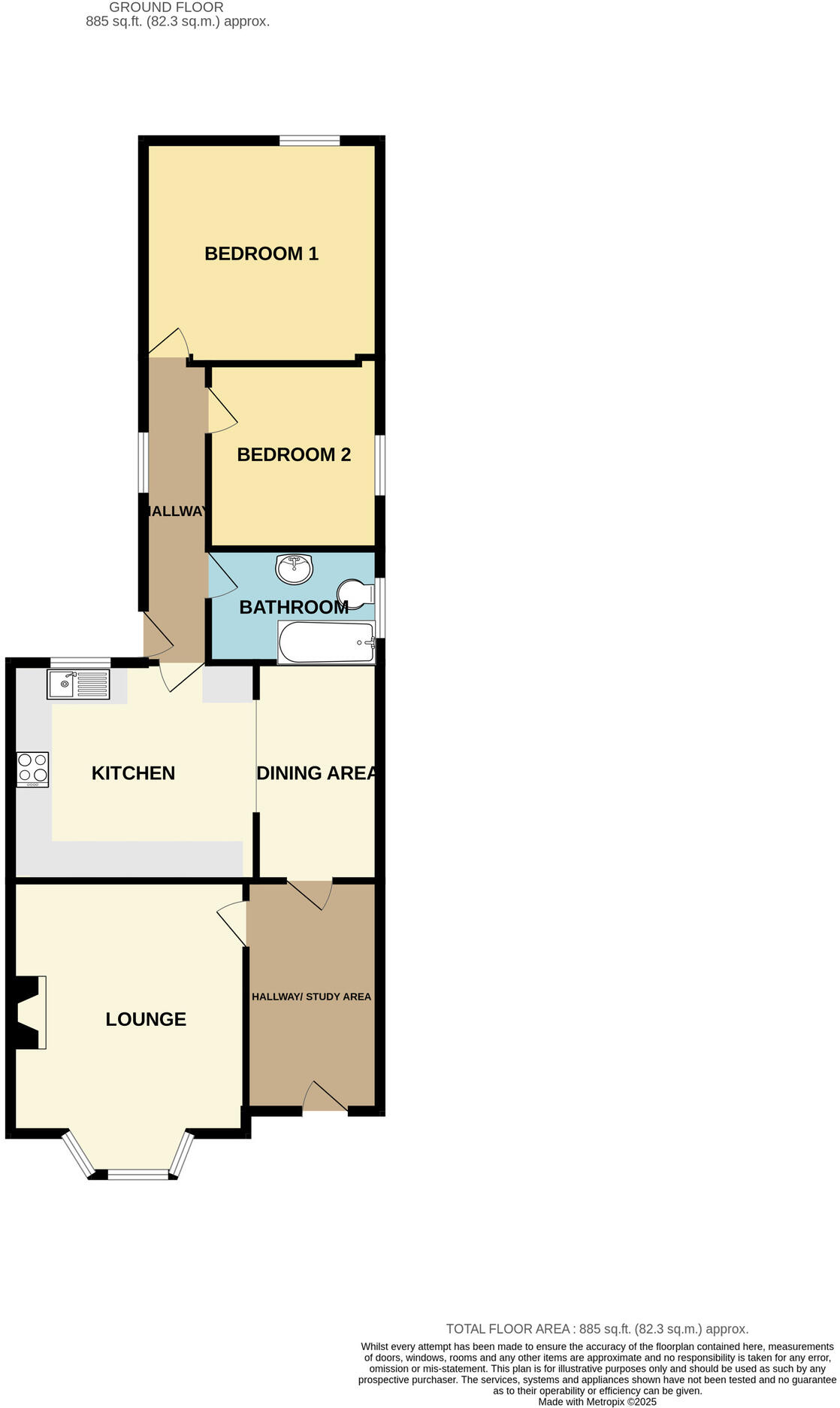 Argyll Street, Ryde, floorplan