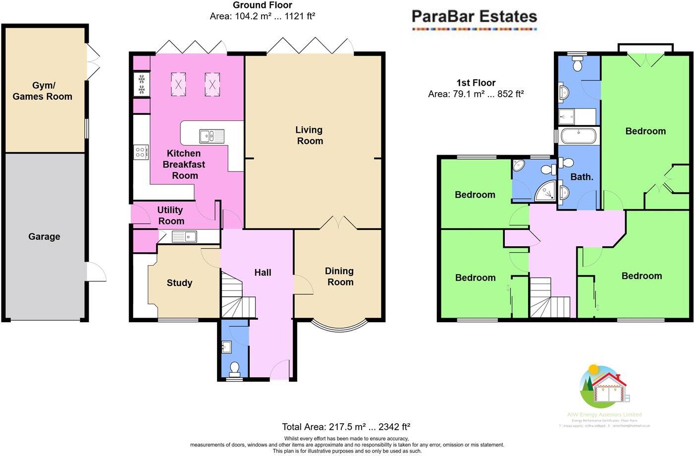 Courtlands, Billericay floorplan
