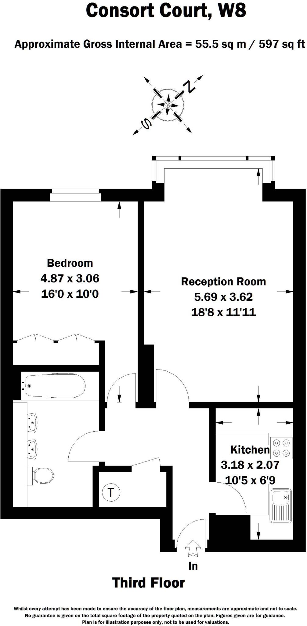 Wrights Lane, Kensington, W8 floorplan