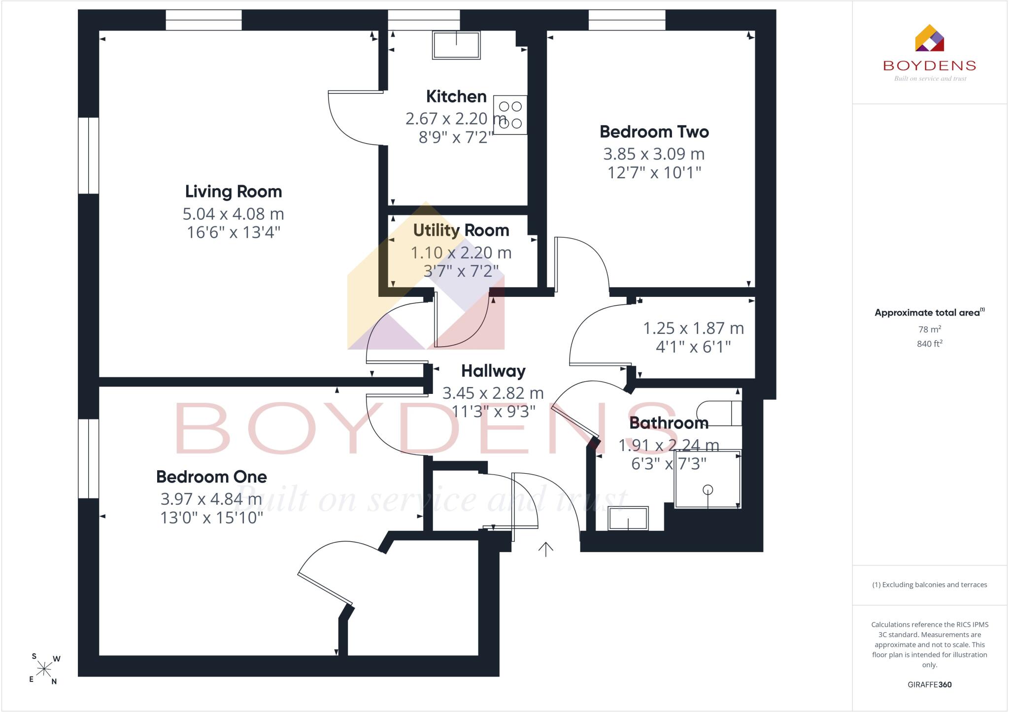 Lancer House, West Colchester floorplan