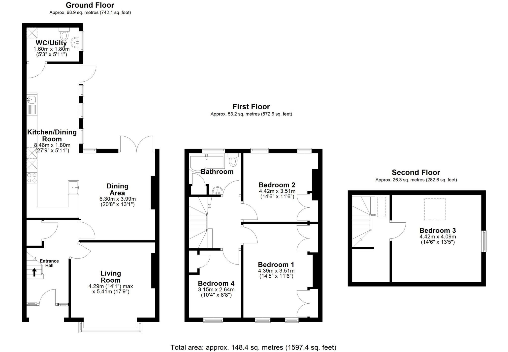 Kidmore Road, Caversham Heights floorplan