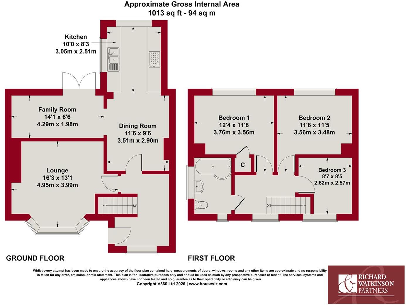 Birkin Avenue, Radcliffe On Trent floorplan