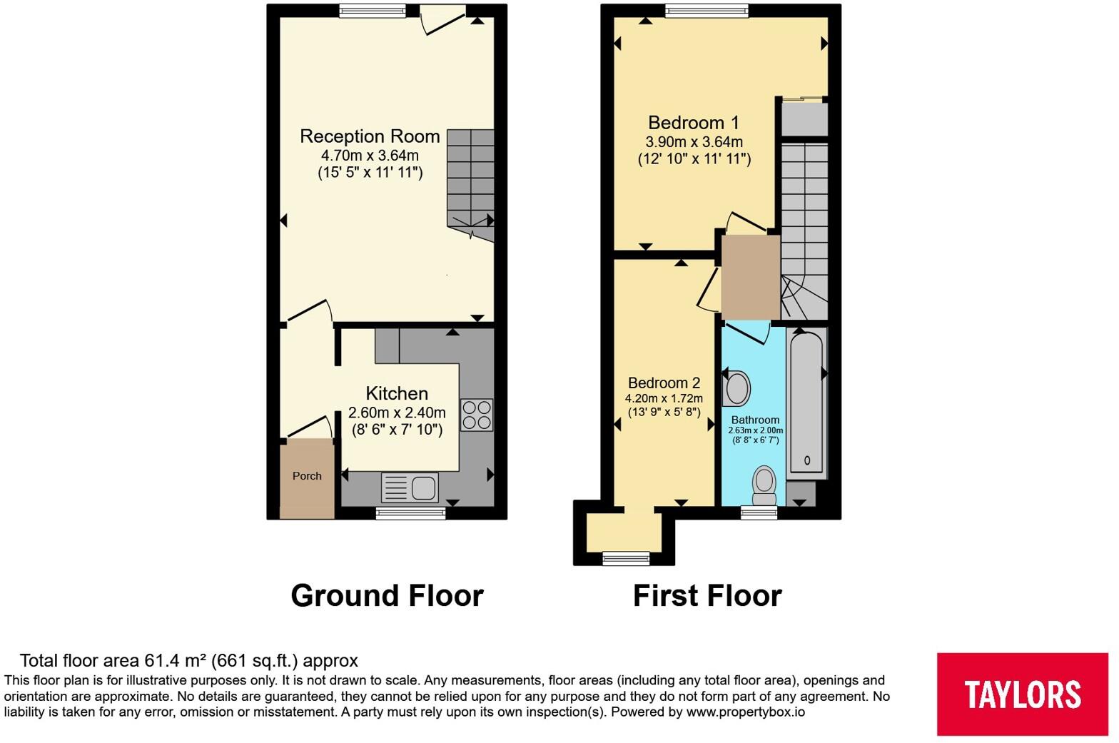 St. Davids Crescent, Newport, NP20 floorplan