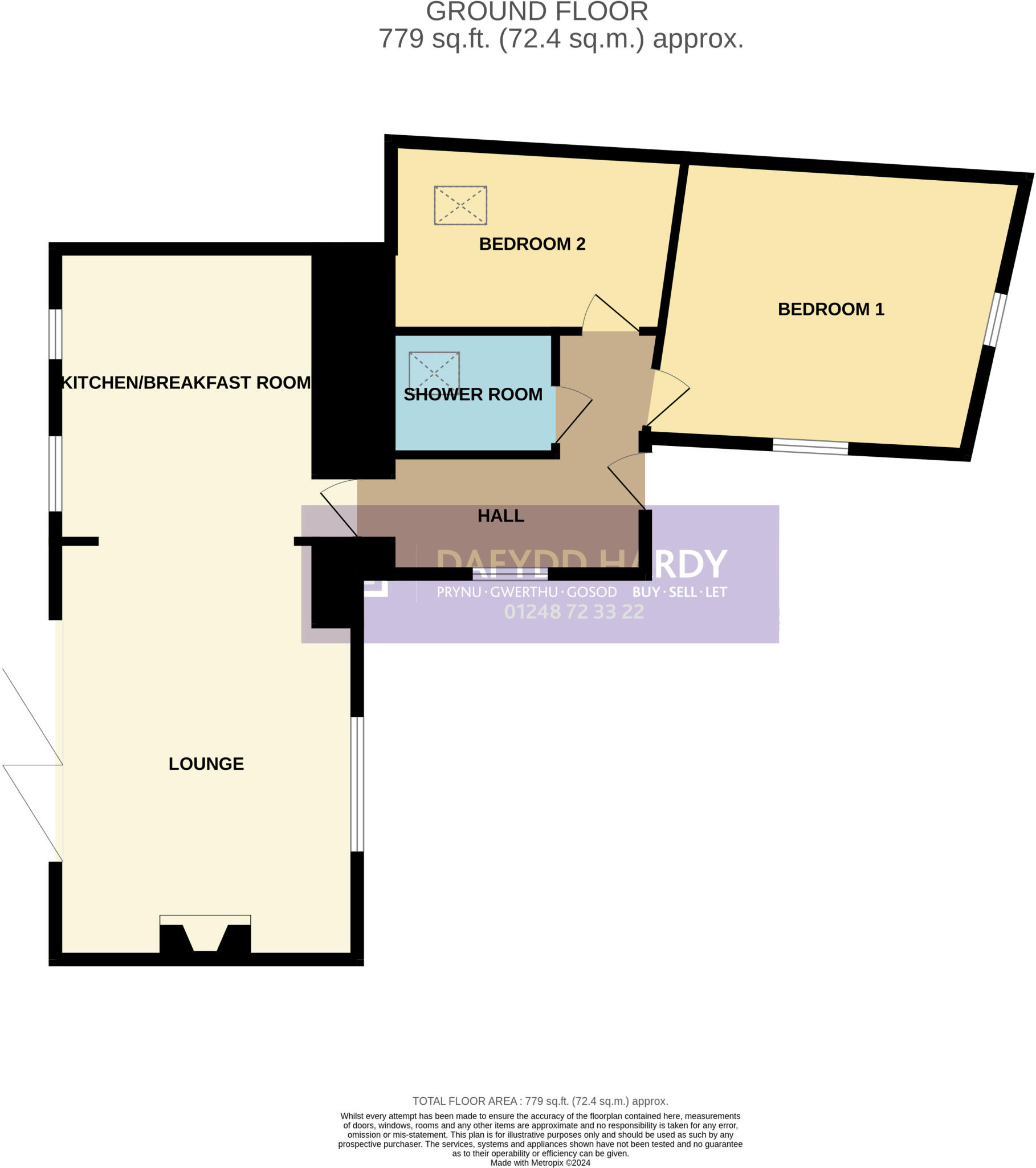 Glan Conwy, Colwyn Bay, Conwy, LL28 floorplan