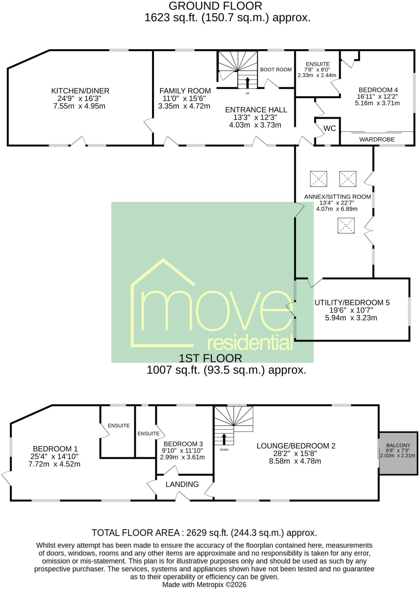 Liverpool Road, Neston, CH64 floorplan