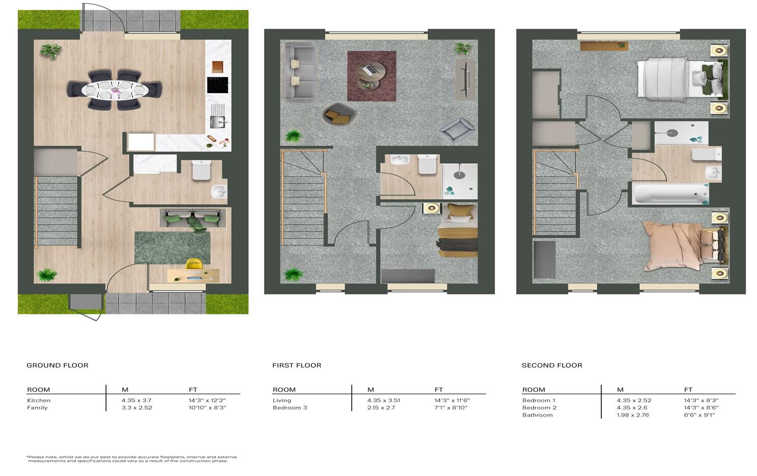 Casa at Tulach, Wigan, Greater Manchester, WN3 floorplan