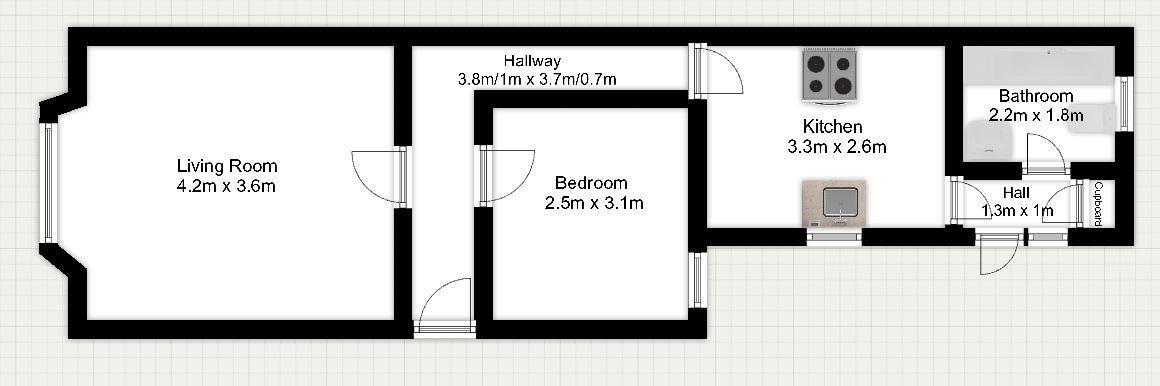 Pembroke Road, Erith, DA8 1BY floorplan