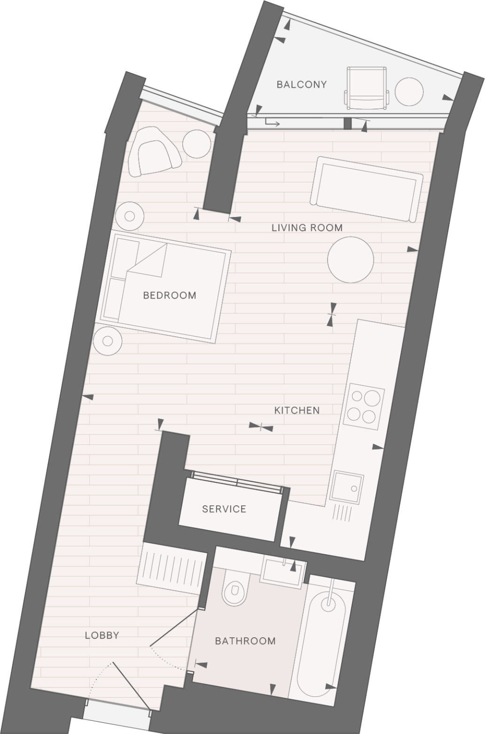 Peninsula Riverfront, 4 Cutter Lane, Greenwich Peninsula, SE10 floorplan