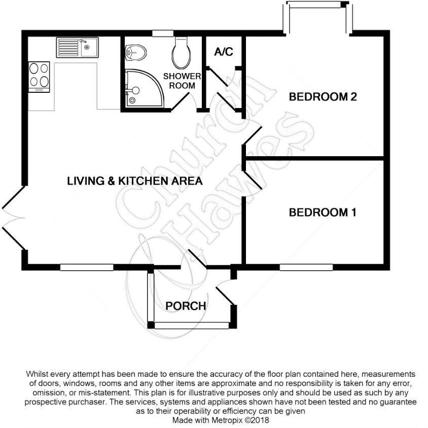 The Plovers, St Lawrence floorplan