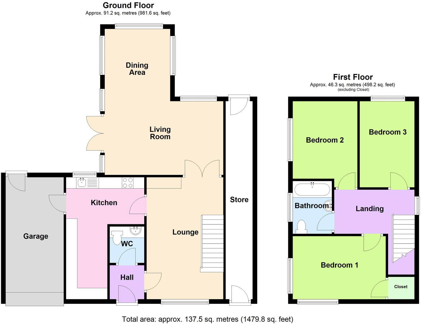 Kenilworth Road, Ainsdale, Southport, PR8 3PE floorplan