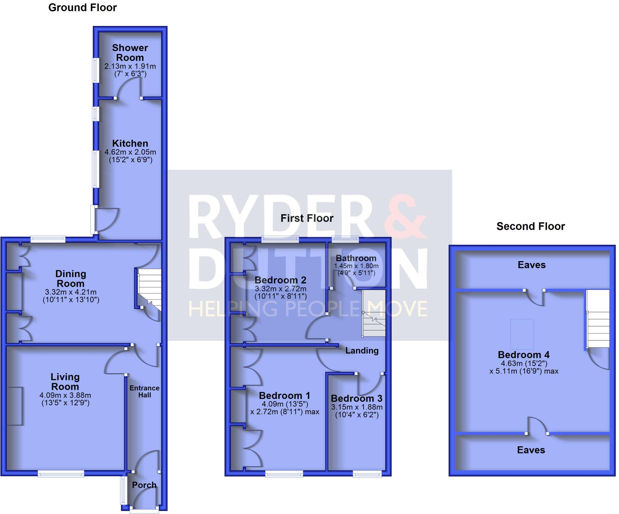 Dudley Road, Marsh, Huddersfield, West Yorkshire, HD1 floorplan