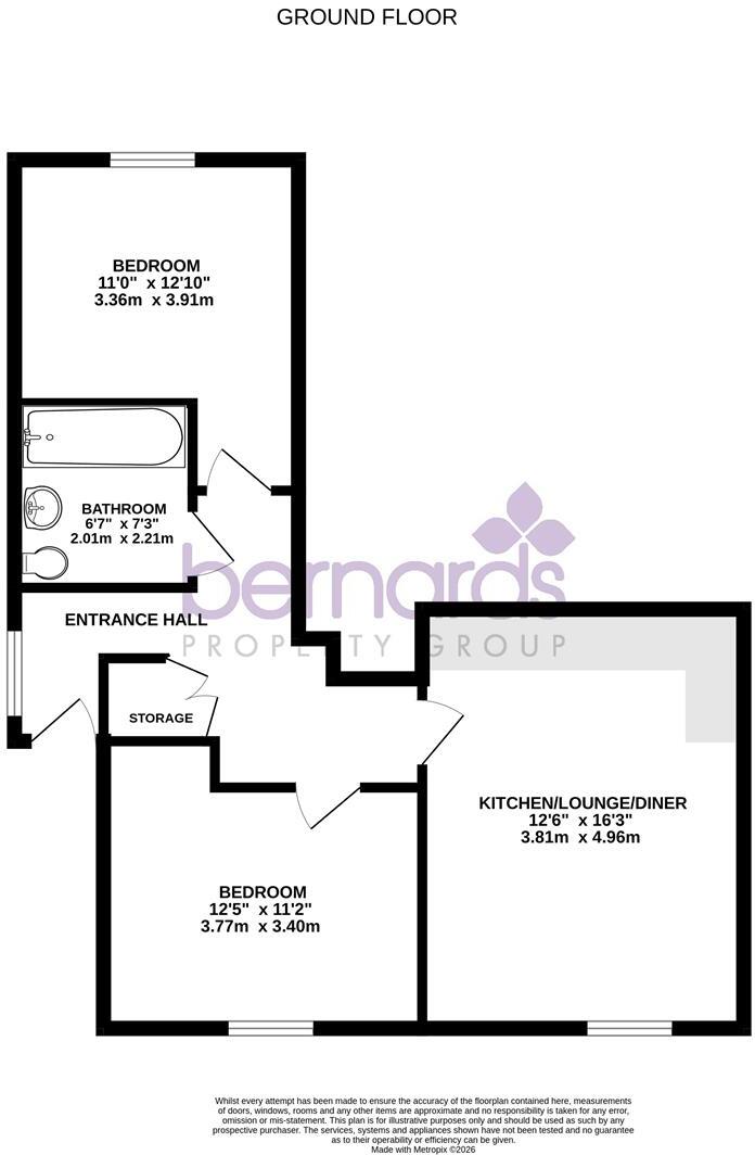 Sage House, St Johns Square floorplan