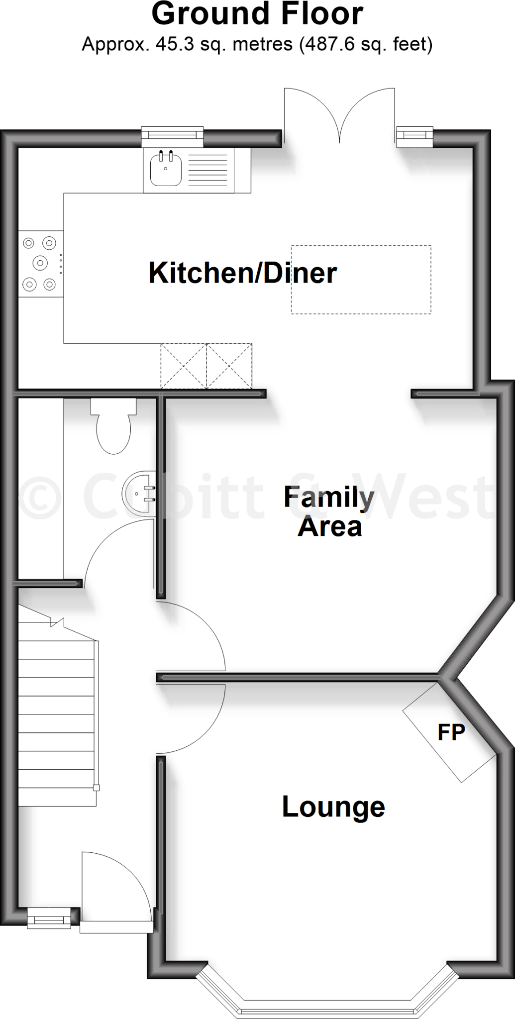 Prince Albert Square, Redhill, Surrey floorplan