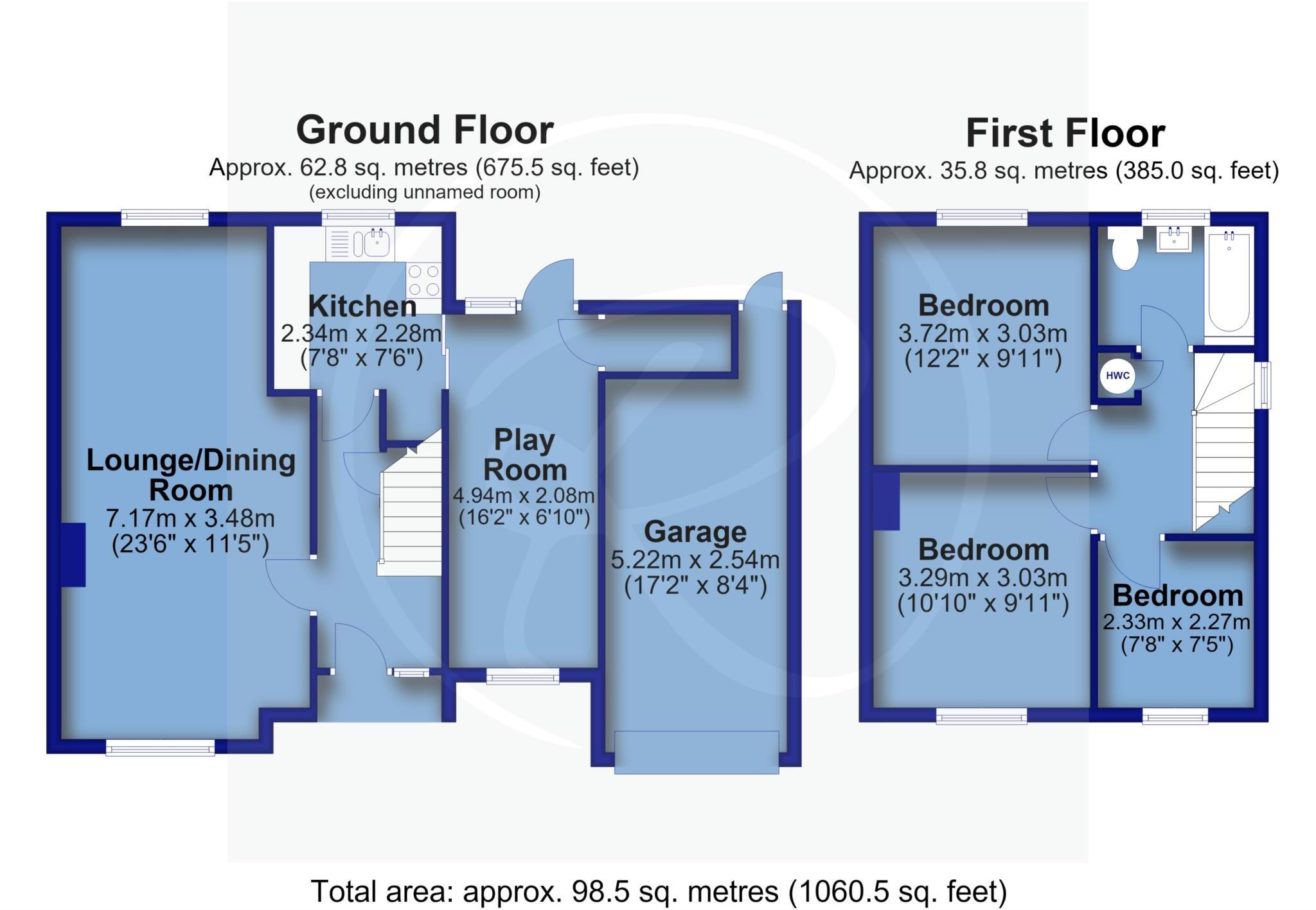 Moreton Park Road, Bideford floorplan