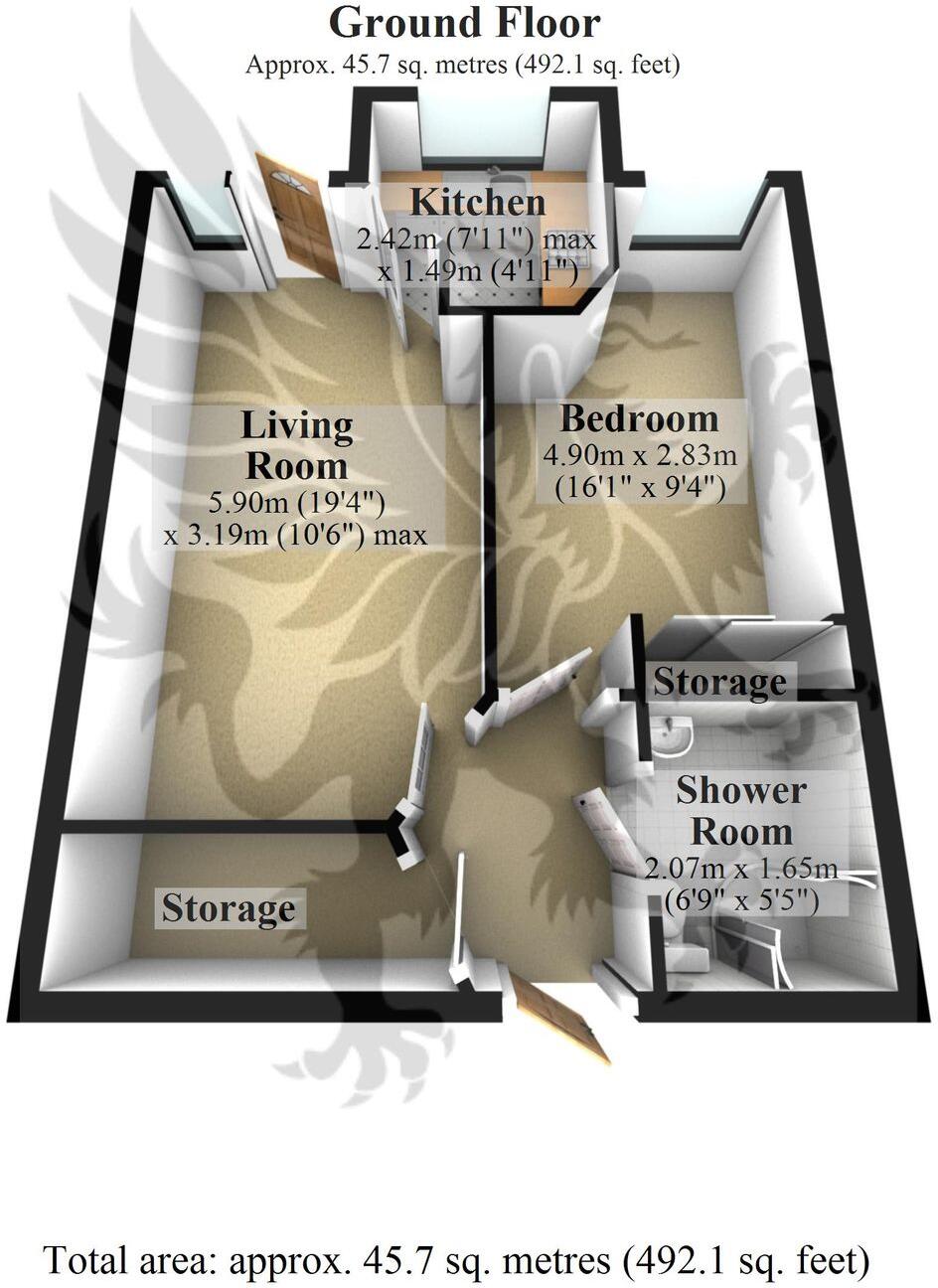 Gloucester Road, Malmesbury, SN16 floorplan