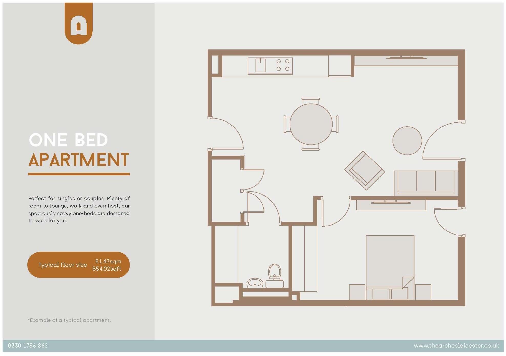 The Arches, All Saints Road, Leicester, Leicester City floorplan