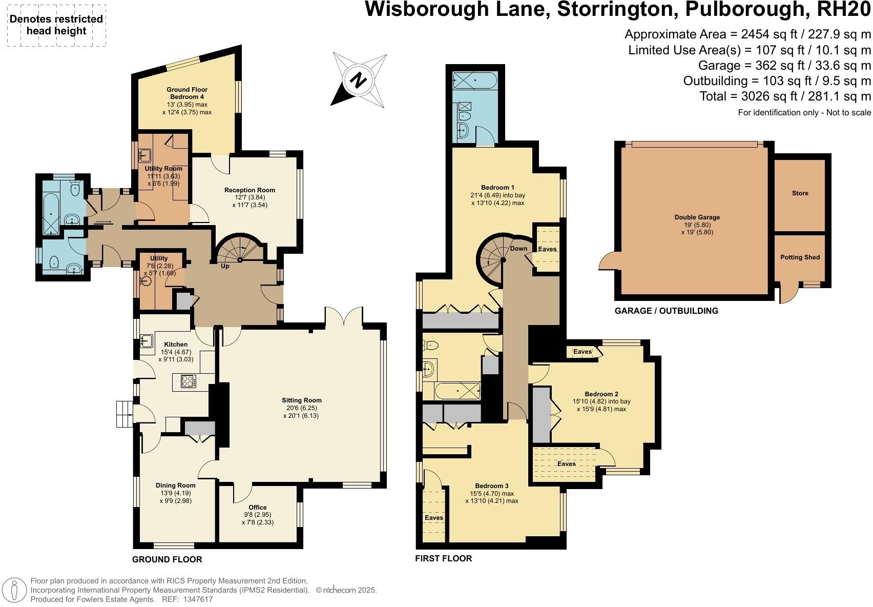 Wisborough Lane, Storrington floorplan