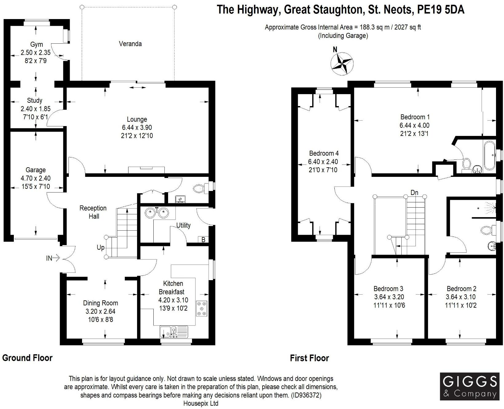 The Highway, Great Staughton floorplan
