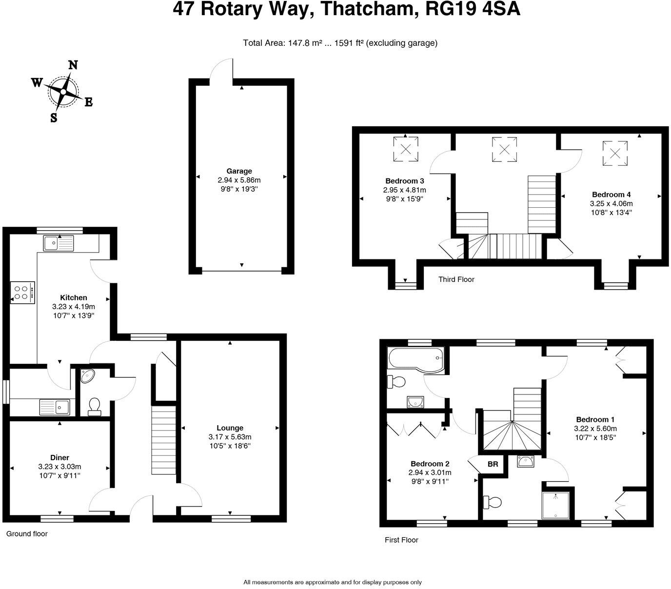 Rotary Way, Thatcham, Berkshire, RG19 floorplan