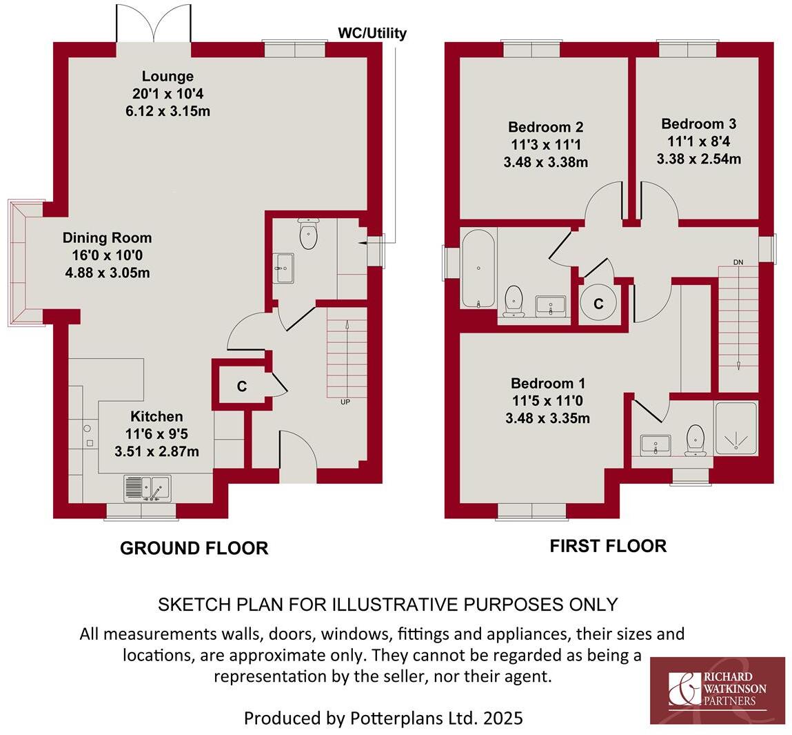 Juniper Court, Easthorpe floorplan