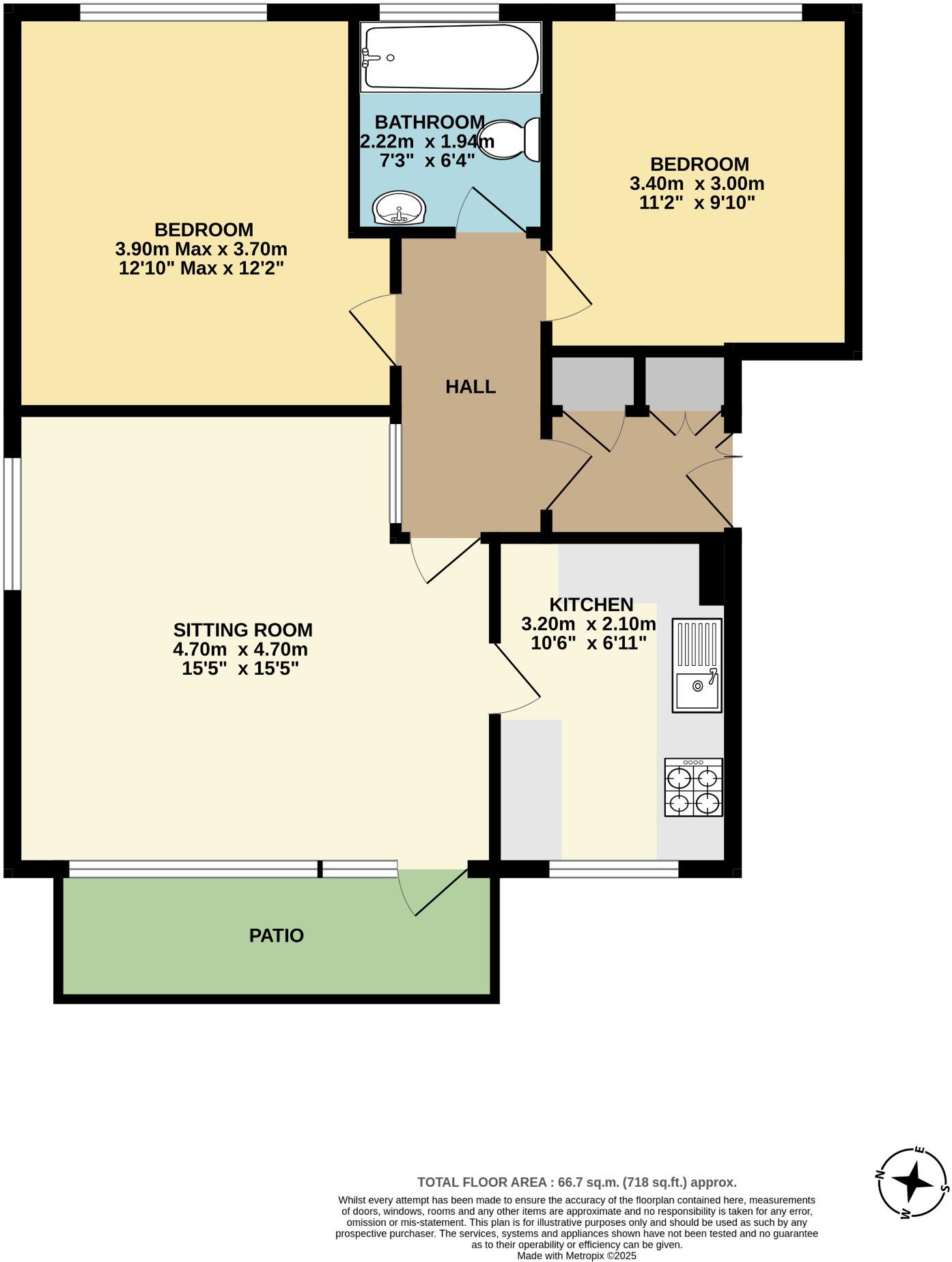 Shady Bower Close, Salisbury floorplan