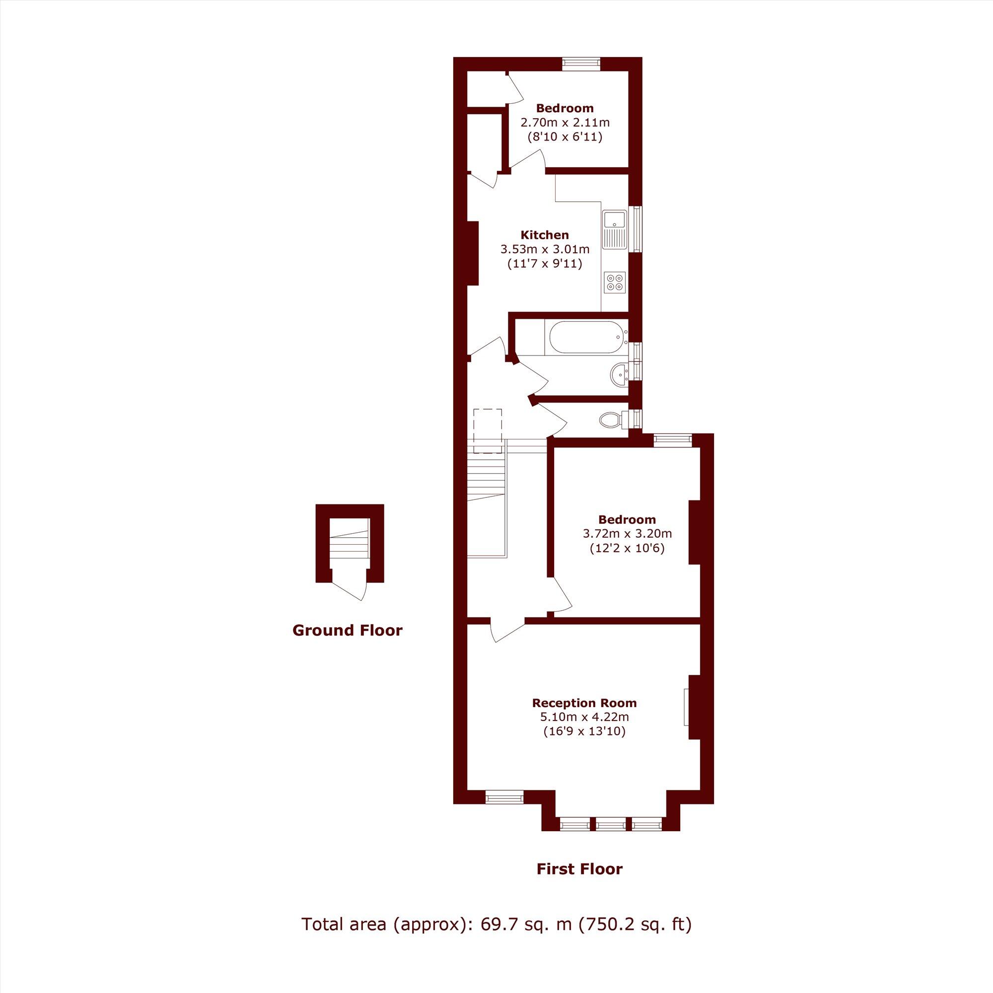 Shamrock Street, Clapham Old Town floorplan