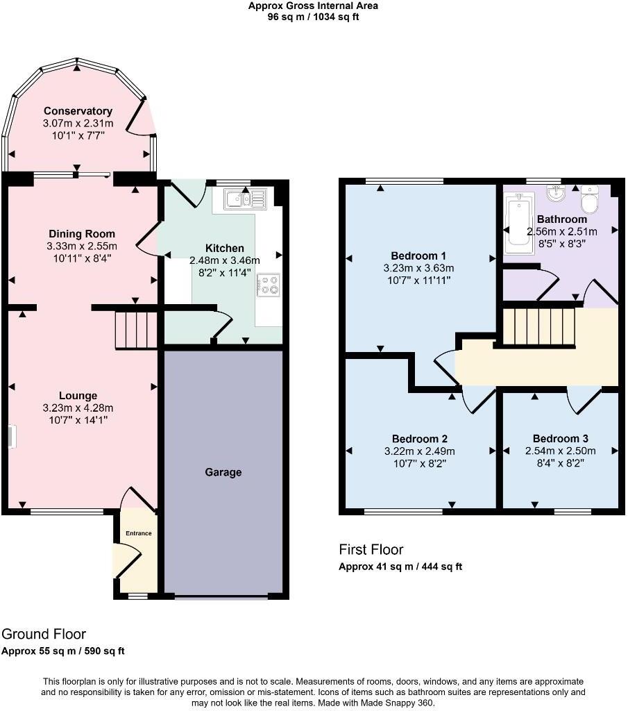 The Avenue, Cliftonville, Northampton floorplan