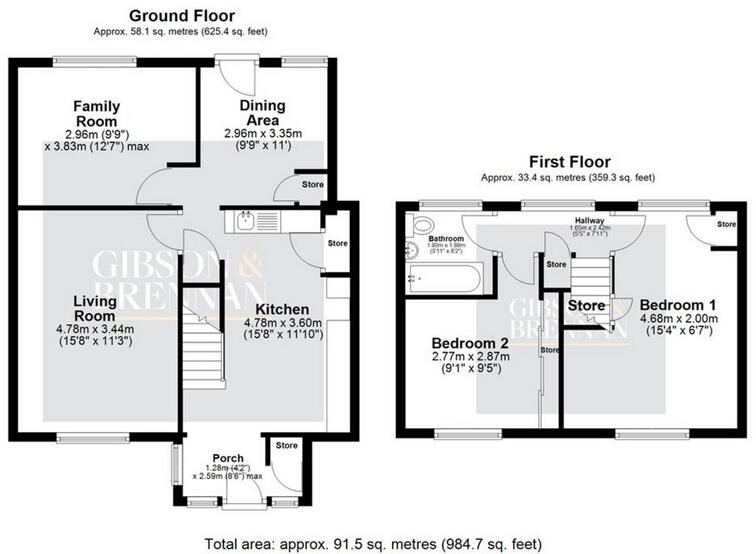 Herondale, Basildon, Essex, SS14 floorplan