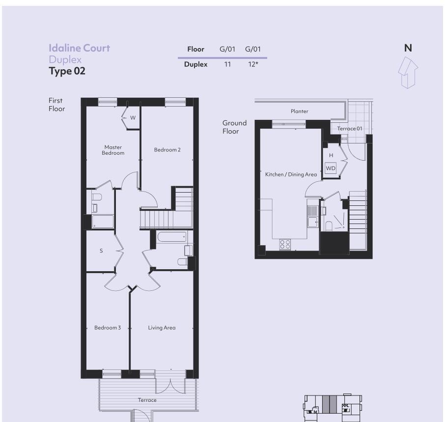 Idaline Court, Hollydene, Southwark, London floorplan