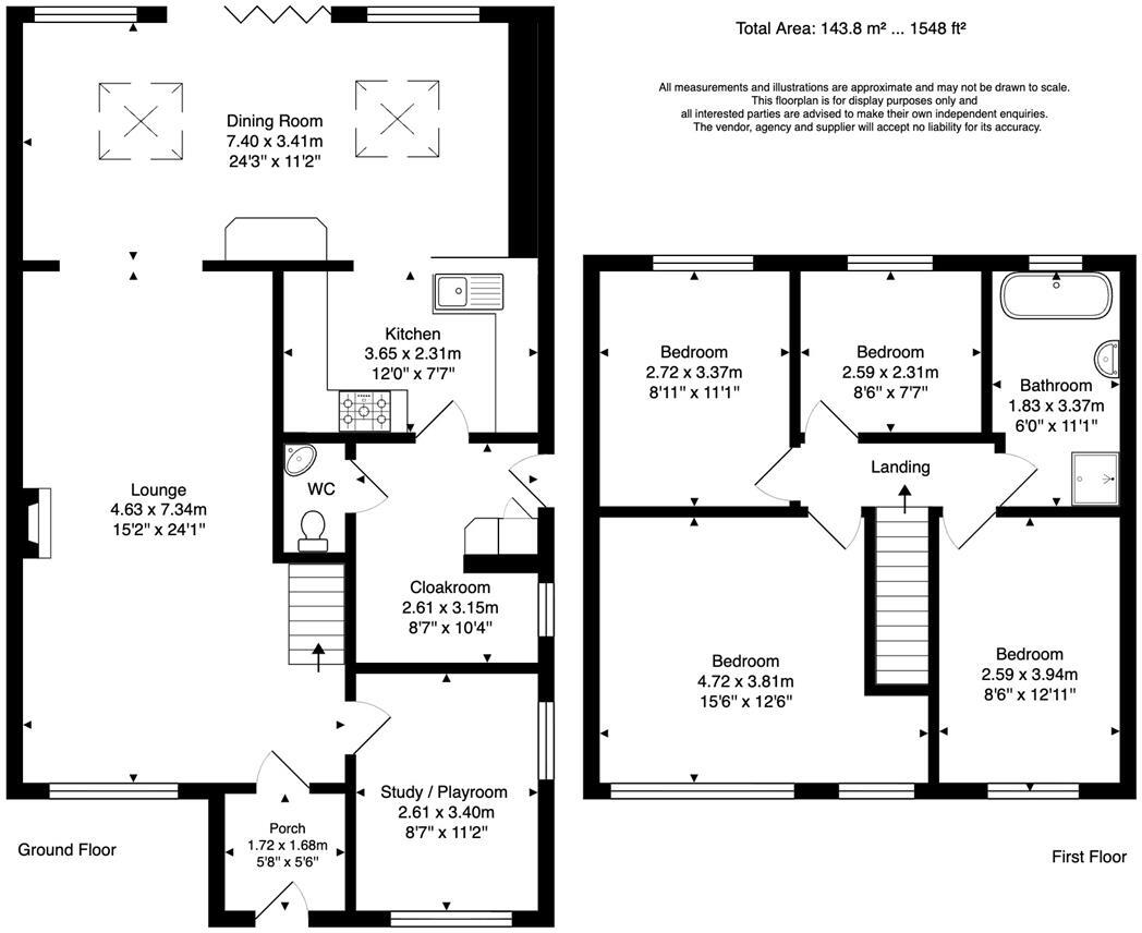 Hawthorne Drive, Thornton, Coalville floorplan