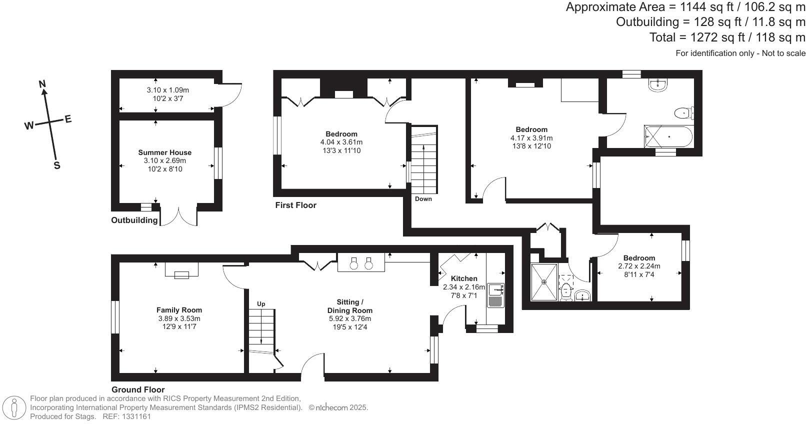 87, South Street, Bridport floorplan