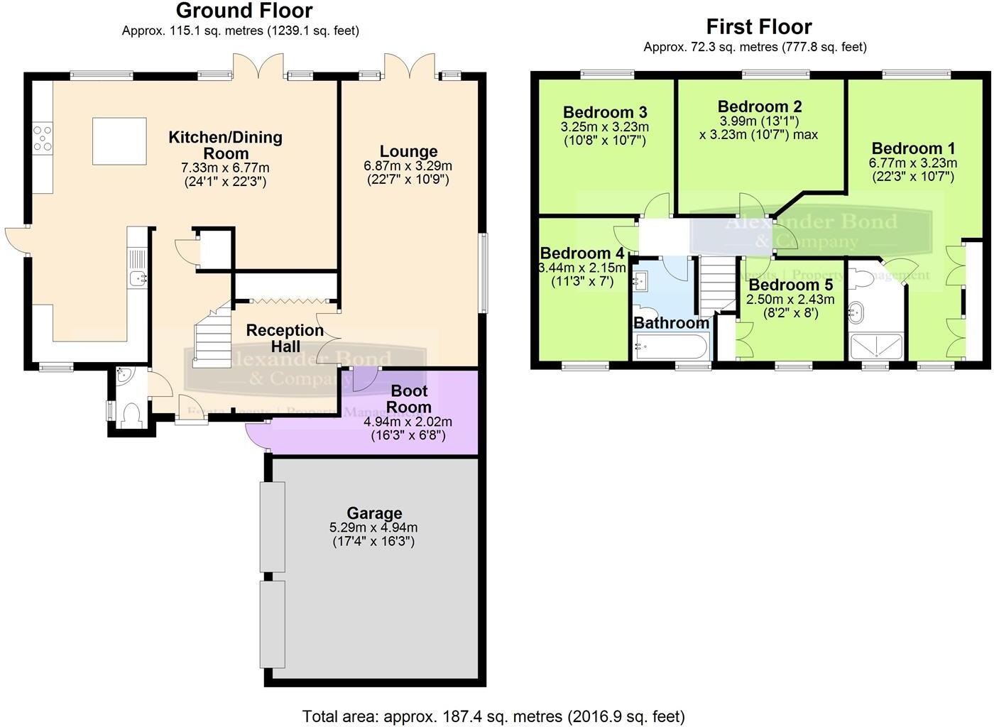 Copper Beeches, Welwyn floorplan