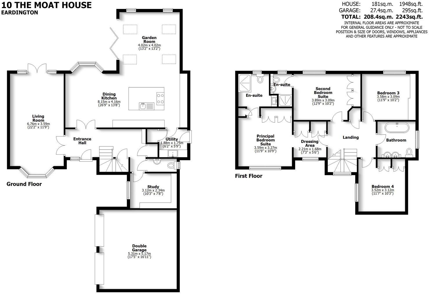 10 The Moat House, Eardington, Bridgnorth floorplan