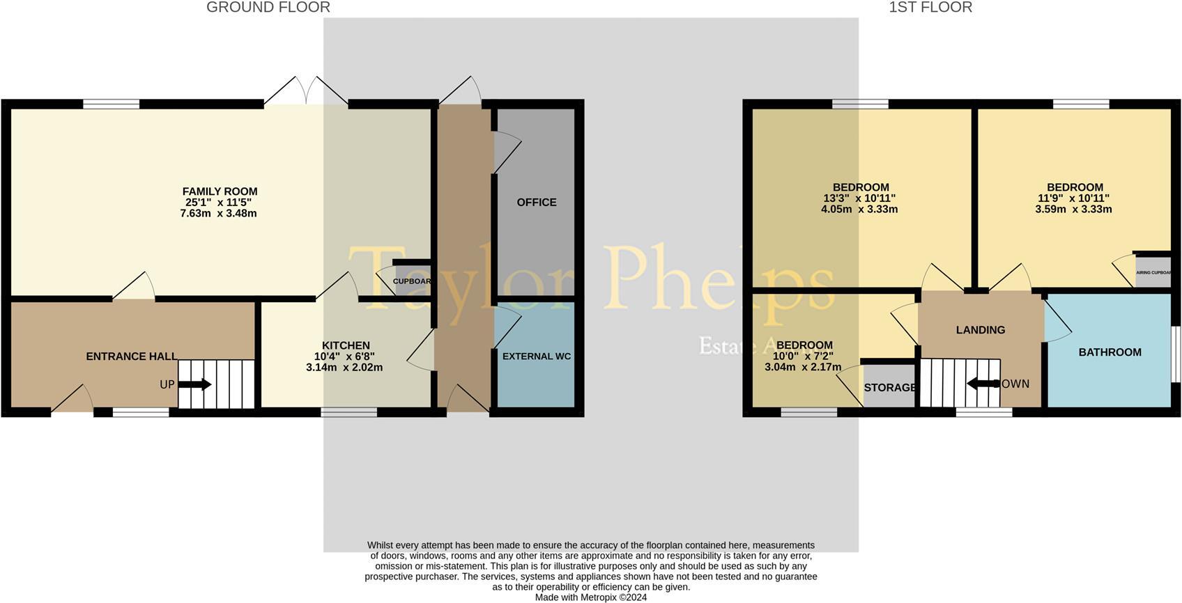 Hillside Crescent, Stanstead Abbotts floorplan