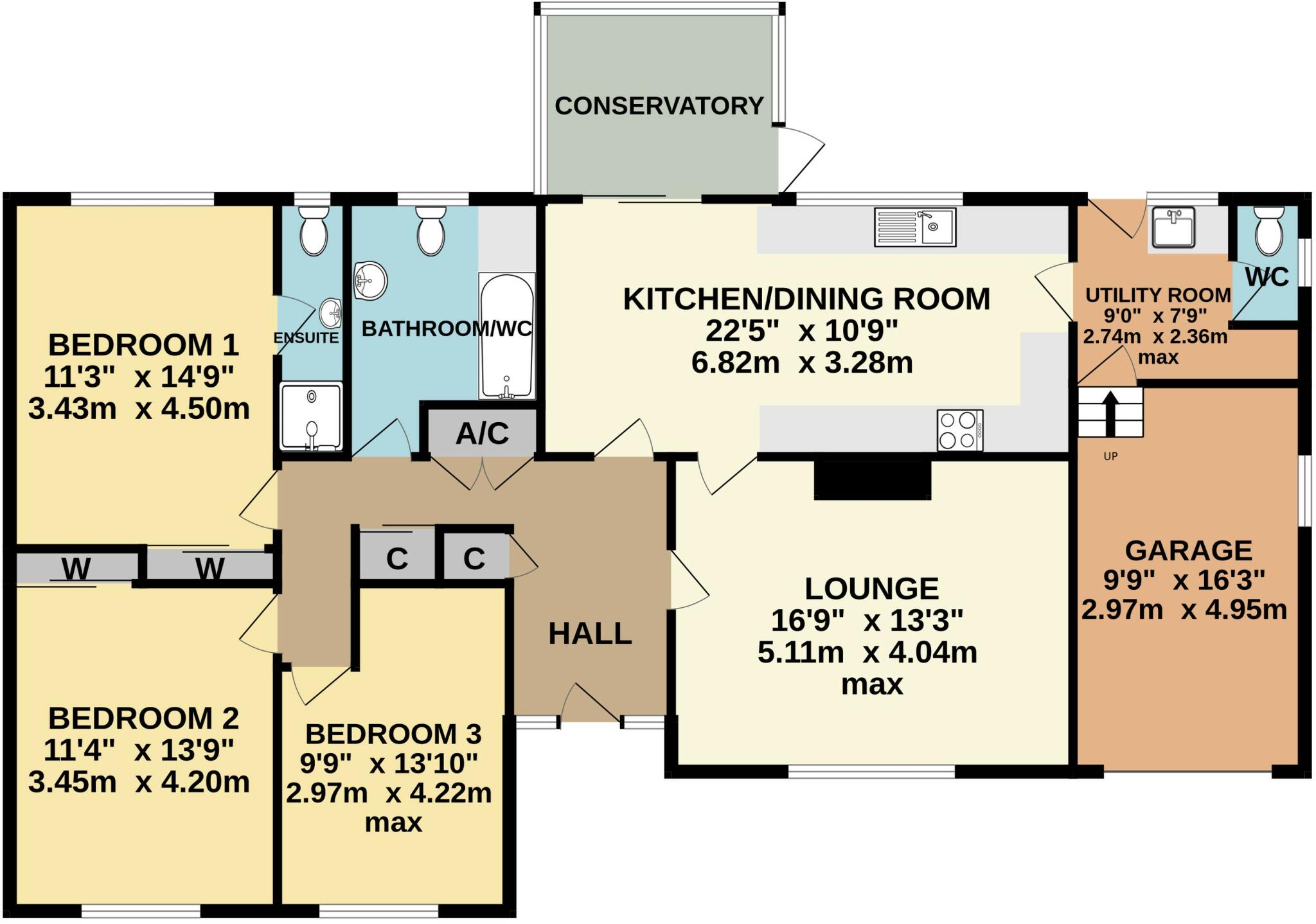 North Road, Lifton, Devon, PL16 floorplan