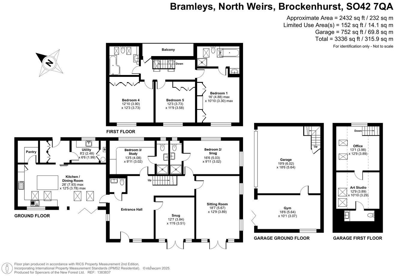North Weirs, Brockenhurst, SO42 floorplan