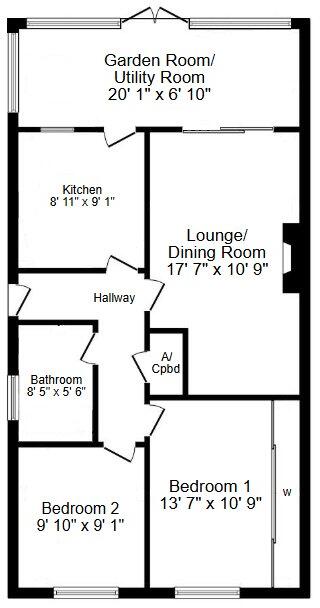 Meadow View, Swafield floorplan