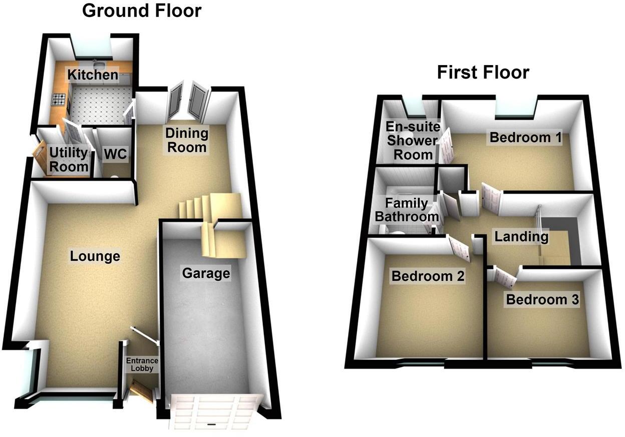 Haydon Drive, Wallsend floorplan