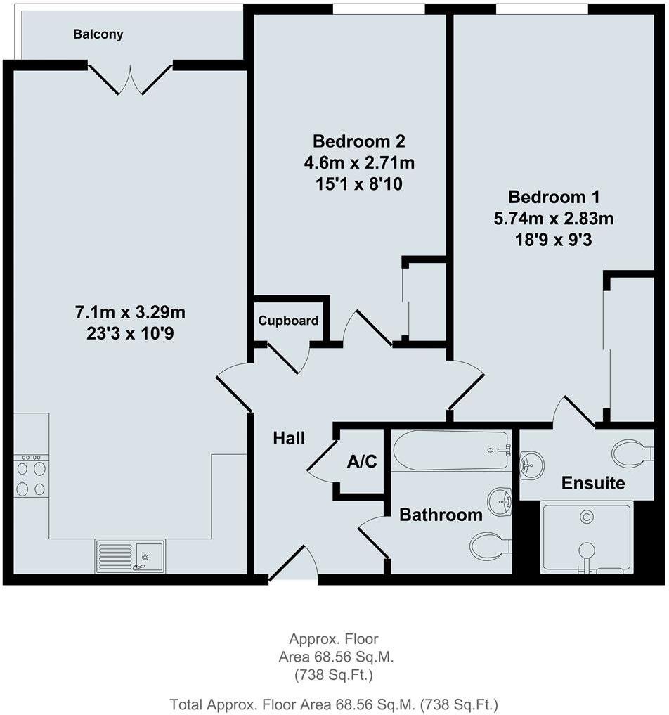 SOUTH OXFORD floorplan