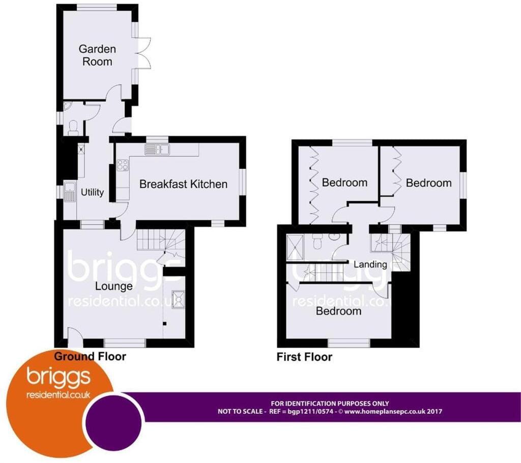 Frognall, Nr. Deeping St James, Market Deeping, PE6 floorplan
