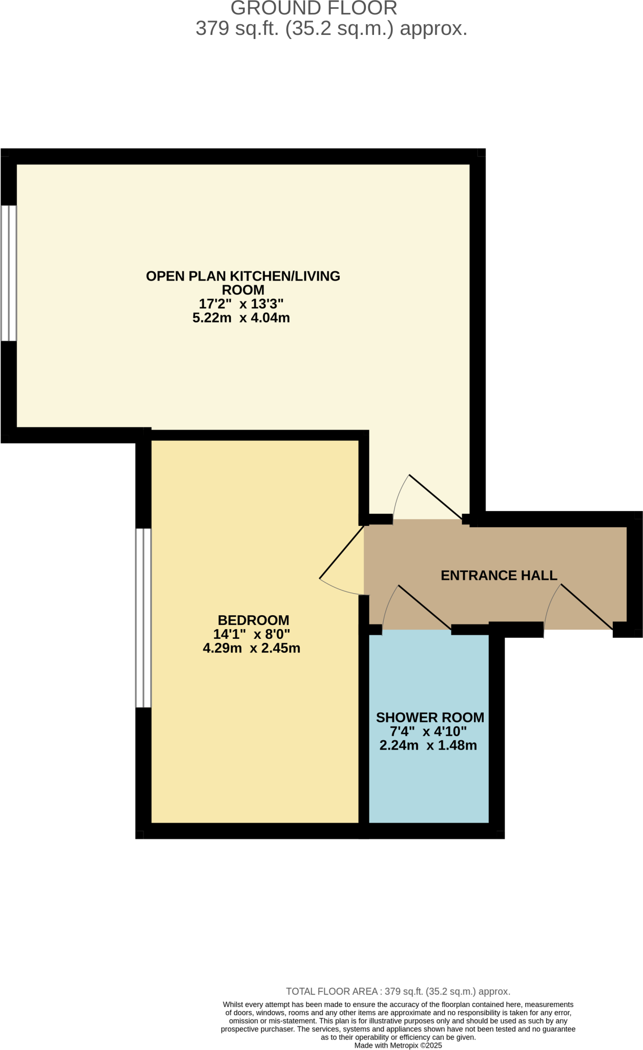 Flat   Ashfield Road, Cheadle floorplan