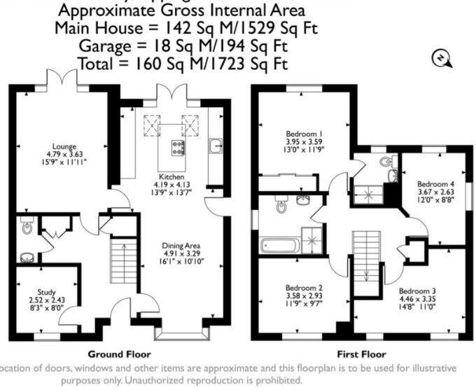 Southwell Way, Uppingham floorplan