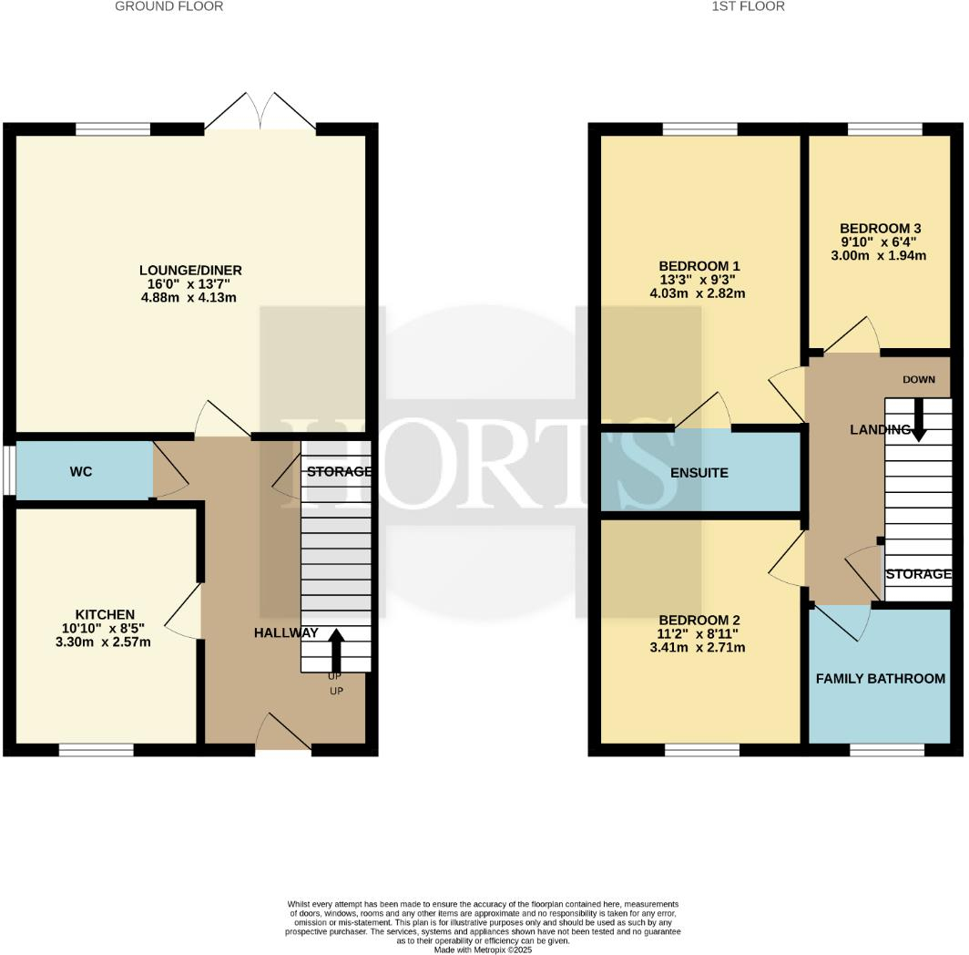 Ruston Close, Long Buckby floorplan