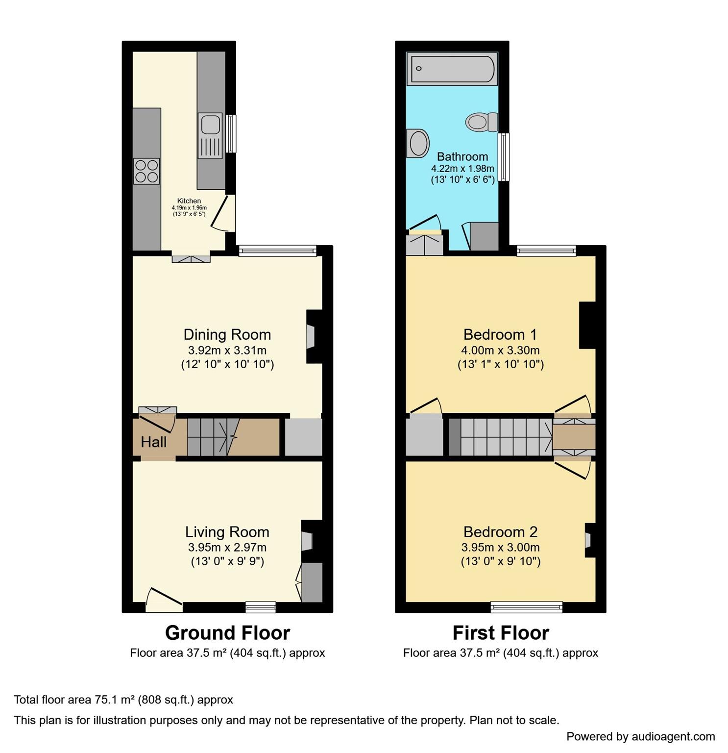 John Street, Winsford floorplan