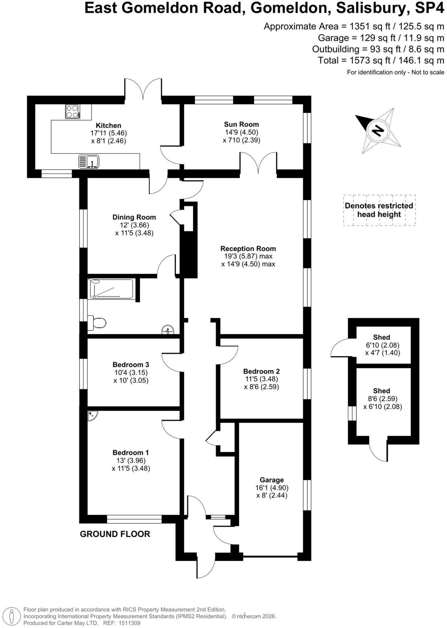 East Gomeldon Road, Gomeldon, SP4 floorplan