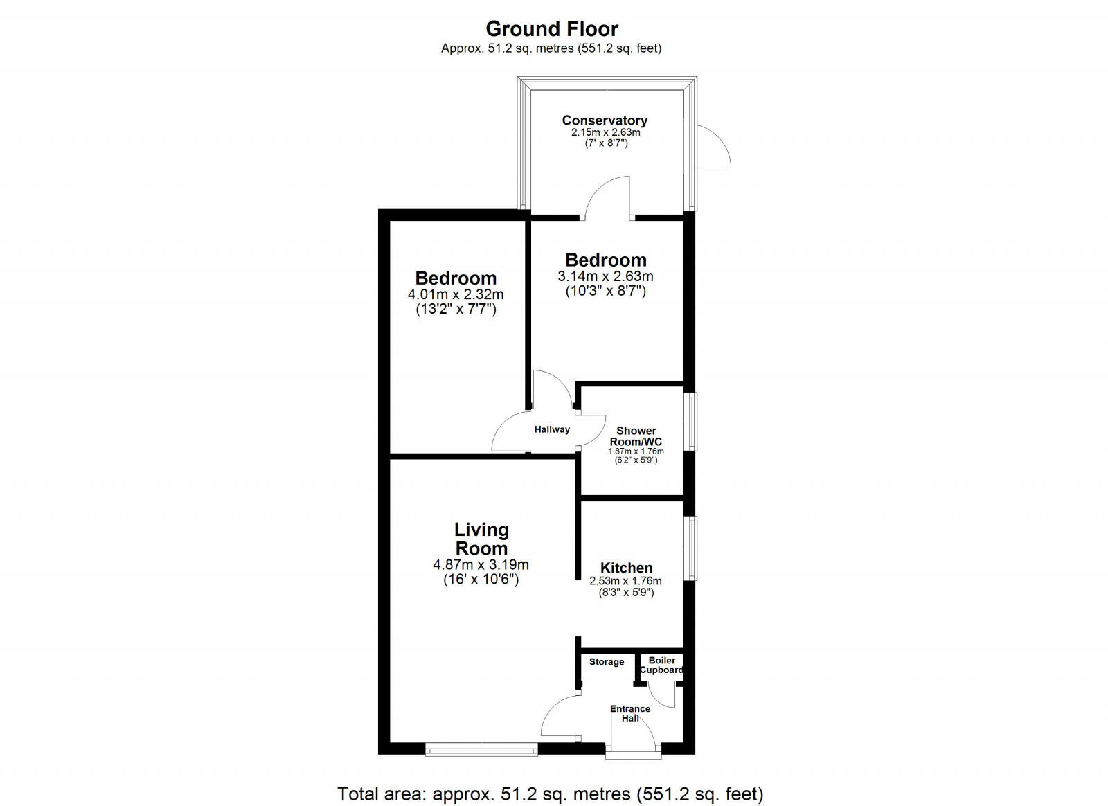 Exeter Avenue, Radcliffe, M26 floorplan