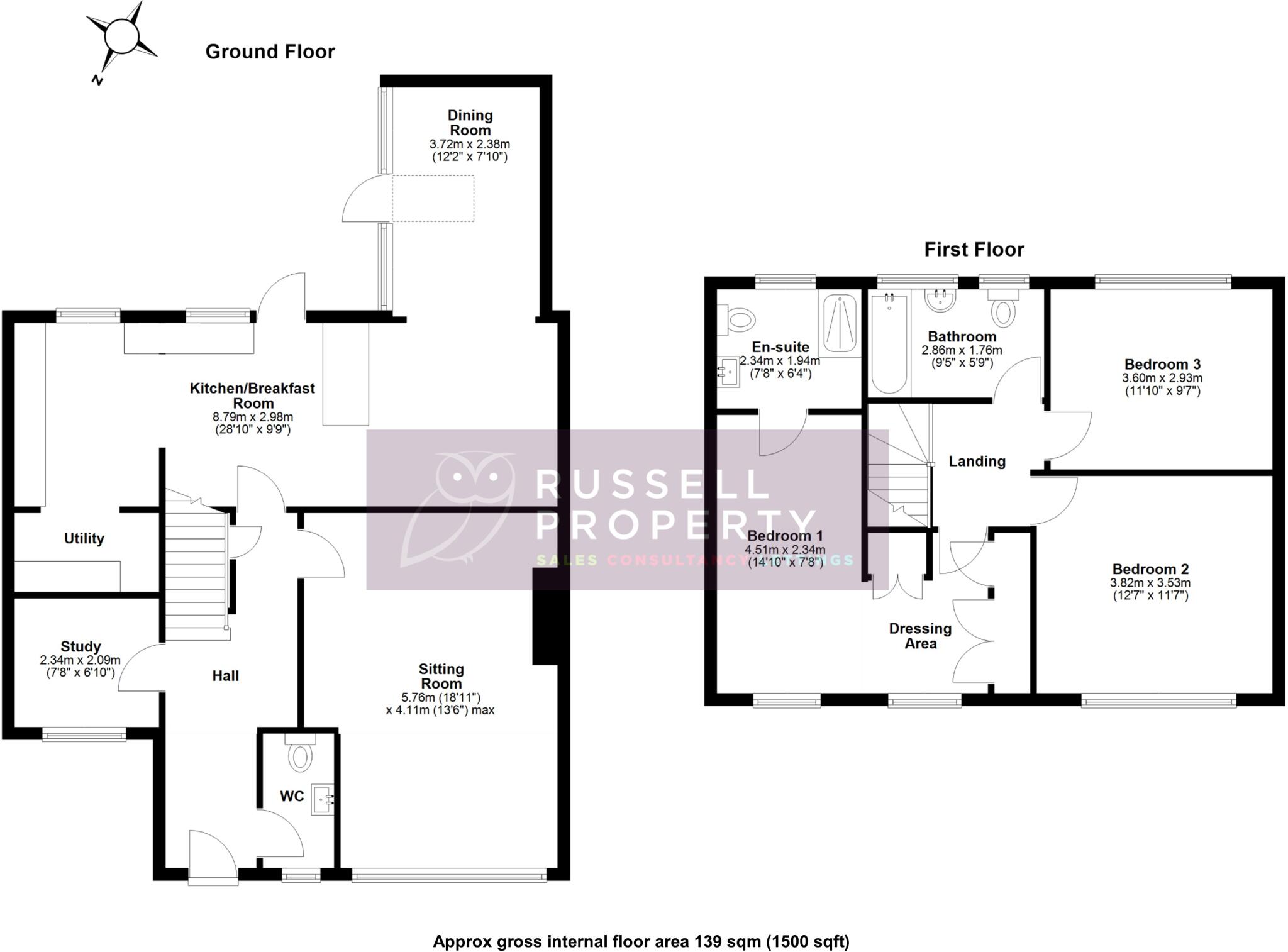 Rochford Road, Bishop's Stortford, Hertfordshire, CM23 floorplan