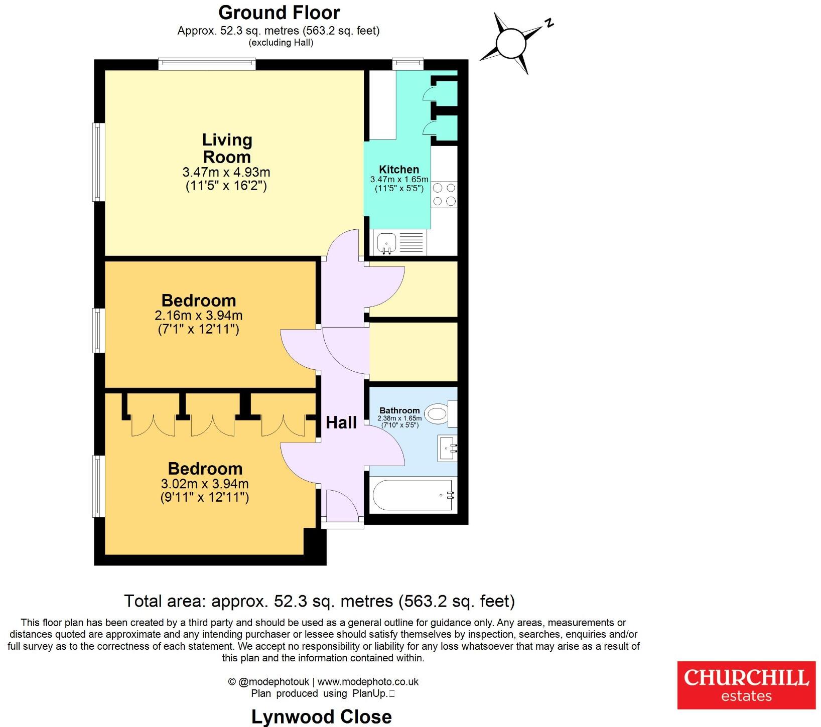 Lynwood Close, Woodford Green, Essex, E18 floorplan