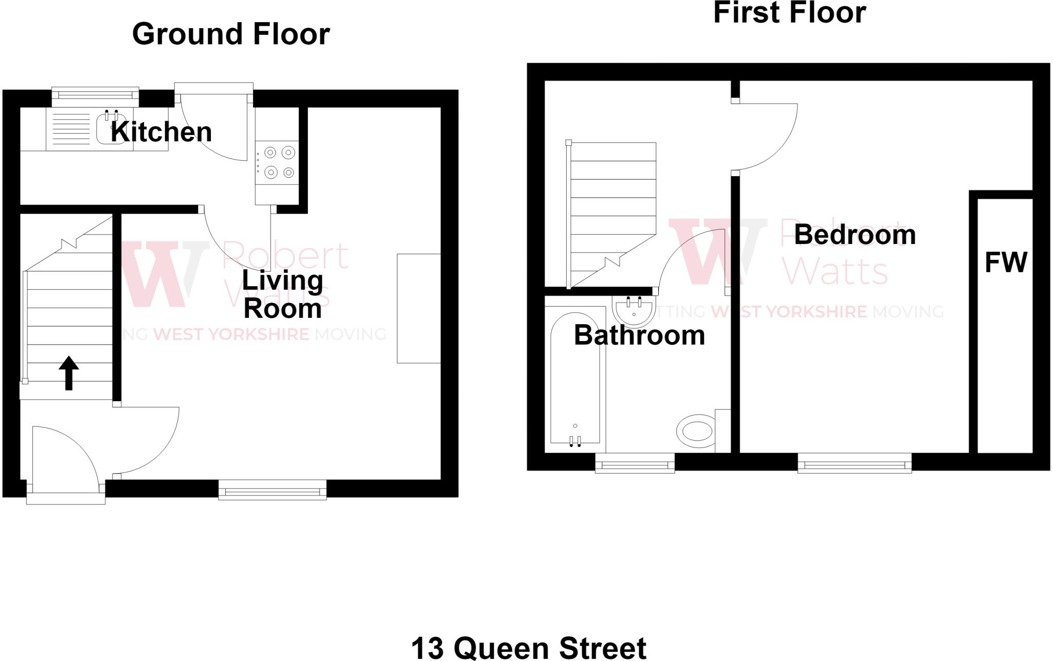 Queen Street, Buttershaw, Bradford, West Yorkshire, BD6 floorplan