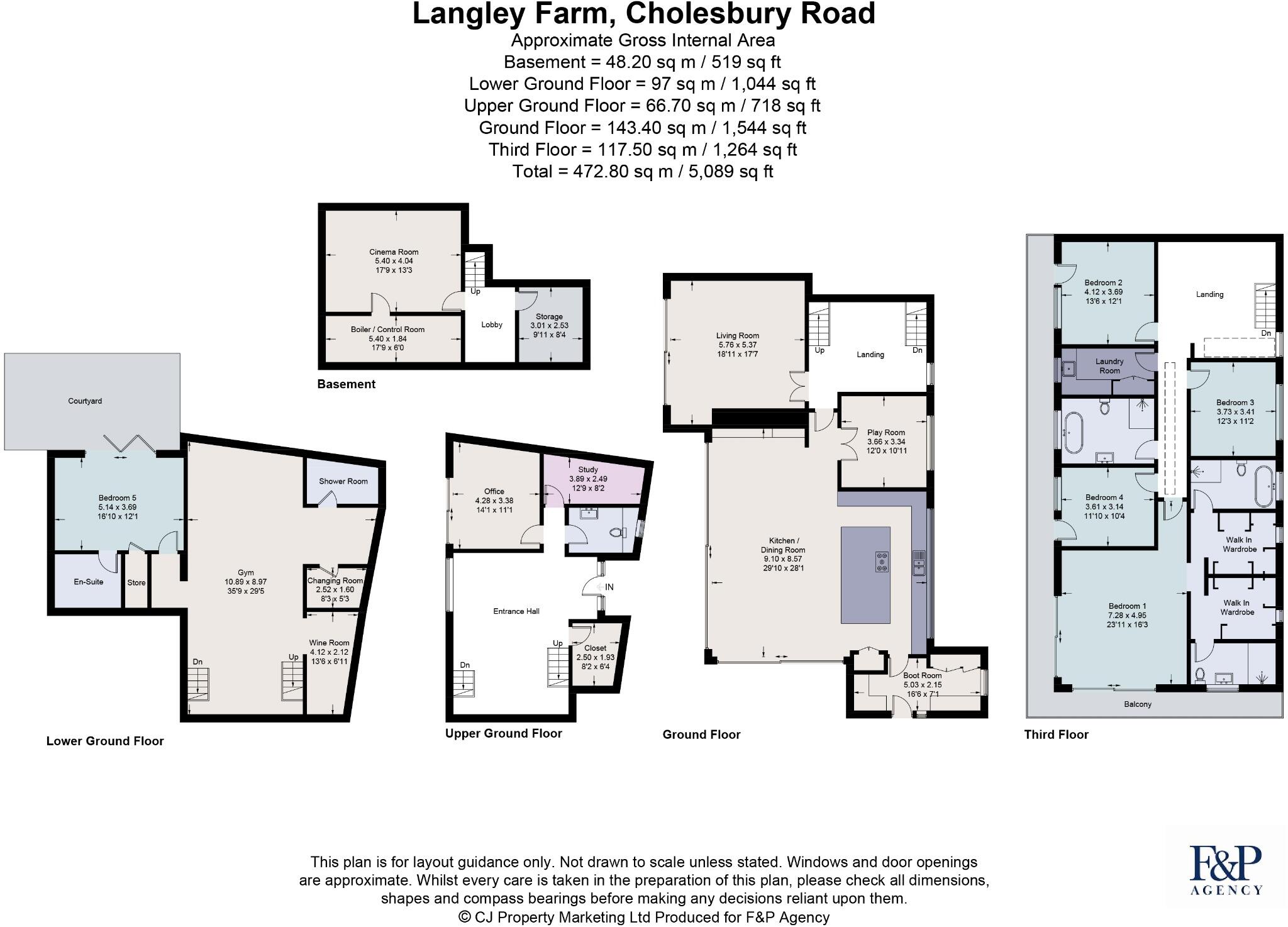 Cholesbury Road, Wigginton, Tring, Hertfordshire floorplan